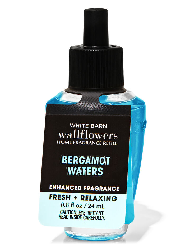 Bergamot Waters Enhanced Home Fragrance/Home & Car Air fresheners/Wallflowers refill Bath & Body Works