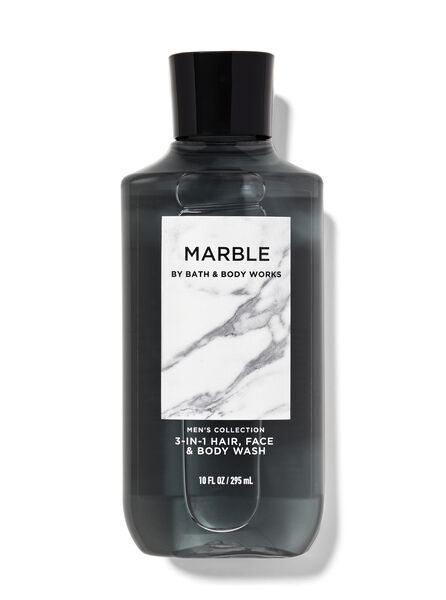 Marble fragrance 3-in-1 Hair, Face &amp; Body Wash