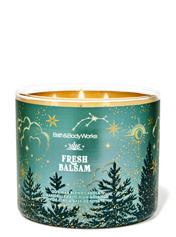 Fresh Balsam Candele/Tutte le Candele/Candela a Tre Stoppini Bath & Body Works2