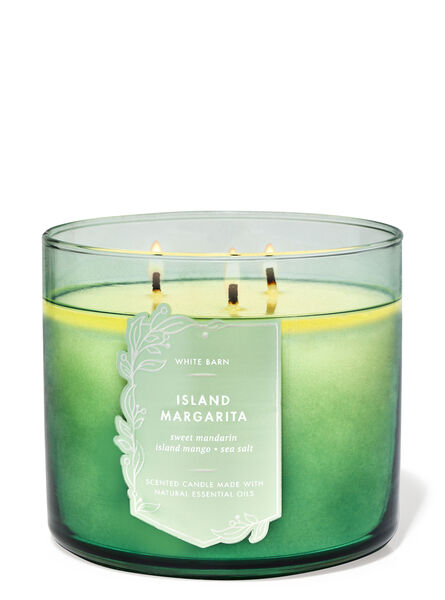 Island Margarita home fragrance featured white barn collection Bath & Body Works