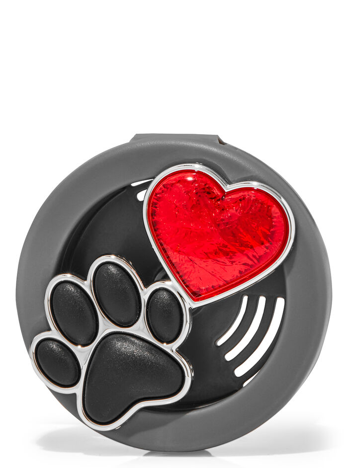 Paw & Heart Vent Clip out of catalogue Bath & Body Works