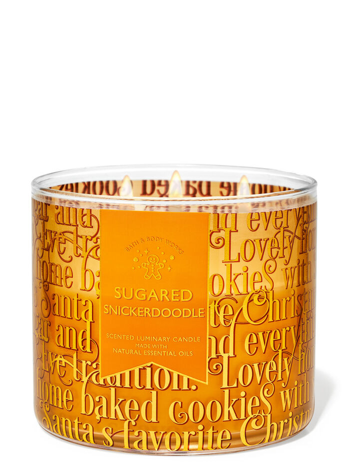 Sugared Snickerdoodle Home Fragrance/Candles/3-wick candles Bath & Body Works