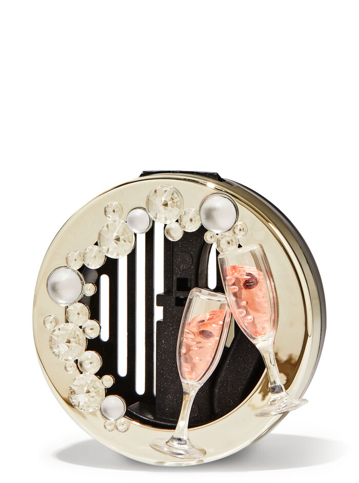 Clip per parasole e prese d’aria con bicchieri di champagne fragranza Clip per diffusore auto