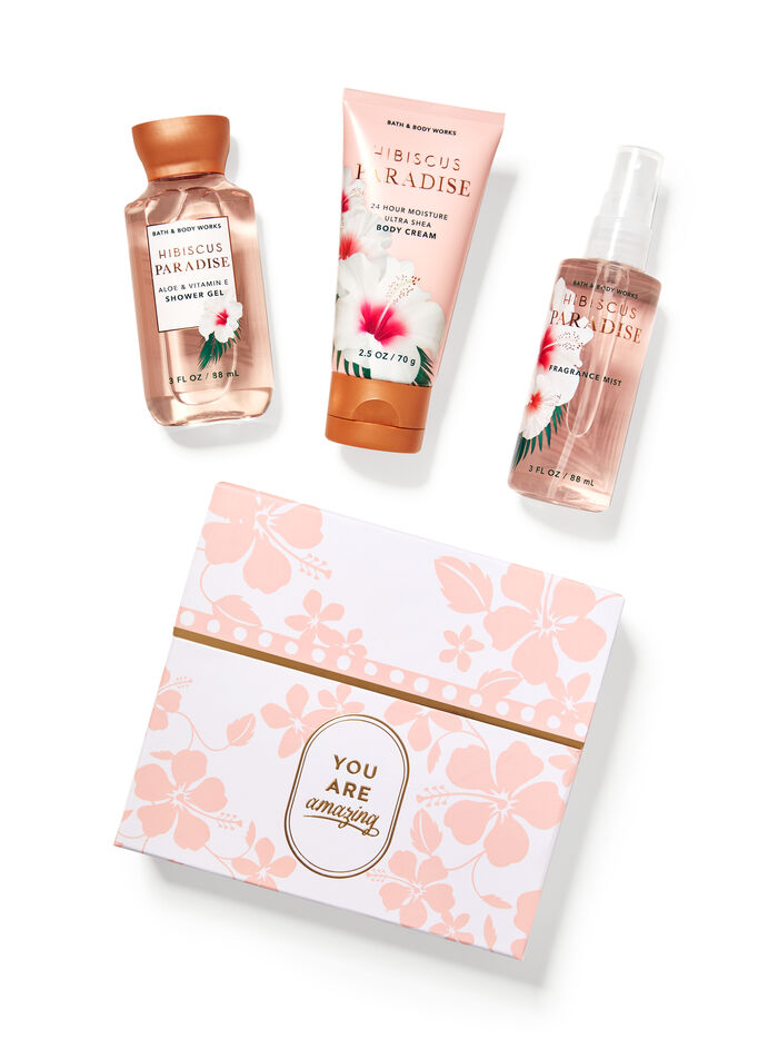 Hibiscus Paradise fragranza Mini set regalo