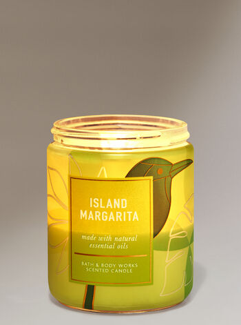 Island Margarita profumazione ambiente candele candela a uno stoppino Bath & Body Works1