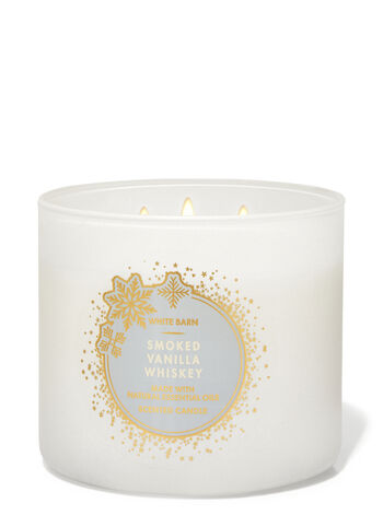 Smoked Vanilla Whiskey Home Fragrance/Candles/3-wick candles Bath & Body Works1