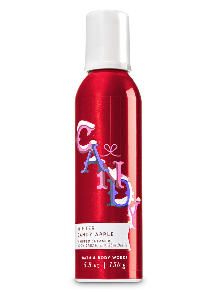 Winter Candy Apple fragranza Whipped Shimmer Body Cream