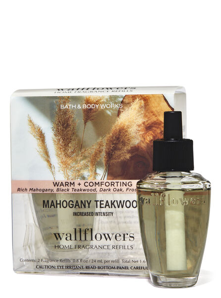 Mahogany Teakwood Increased Intensity fragrance Wallflowers Refills 2-Pack