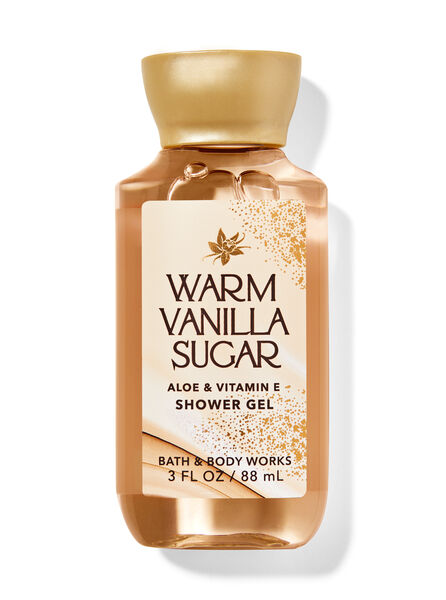 Warm Vanilla Sugar fragranza Mini gel doccia