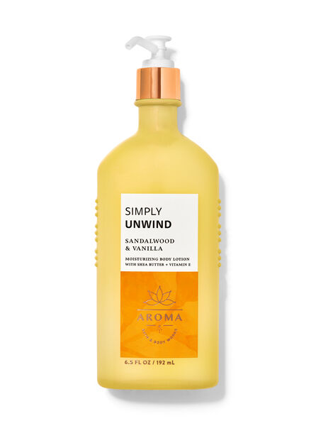Sandalwood Vanilla prodotti per il corpo idratanti corpo latte corpo idratante Bath & Body Works