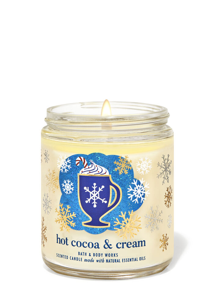 Hot Cocoa & Cream Home Fragrance/Candles/1-wick candles Bath & Body Works
