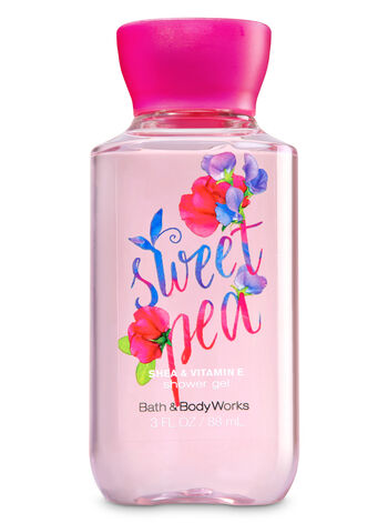 Sweet Pea fragranza Travel Size Shower Gel