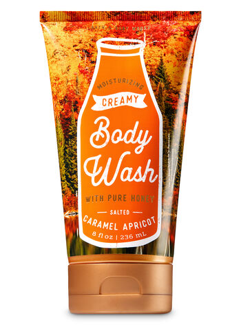 Salted Caramel Apricot fragranza Creamy Body Wash