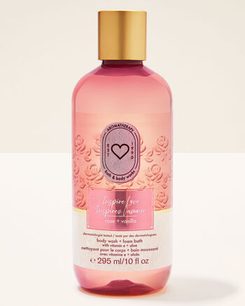 Inspire Love: Rose + Vanilla Body care/Bath & Shower/Body wash & Shower gel Bath & Body Works1