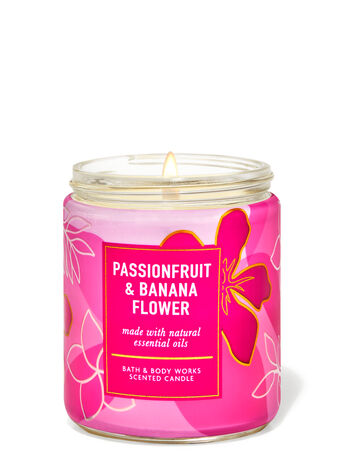 Passionfruit & Banana Flower Home Fragrance/Candles/1-wick candles Bath & Body Works2