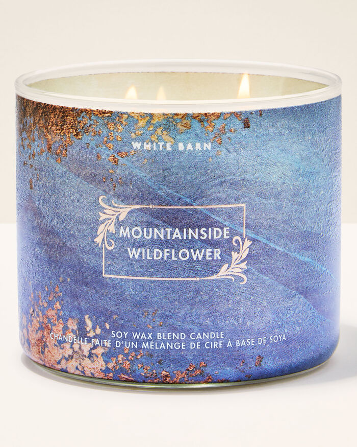Mountainside Wildflower Home Fragrance/Candles/3-wick candles Bath & Body Works