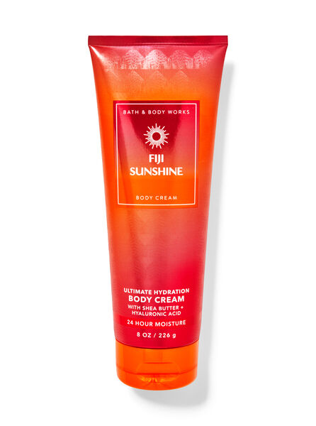 Fiji Sunshine fragrance Ultimate Hydration Body Cream