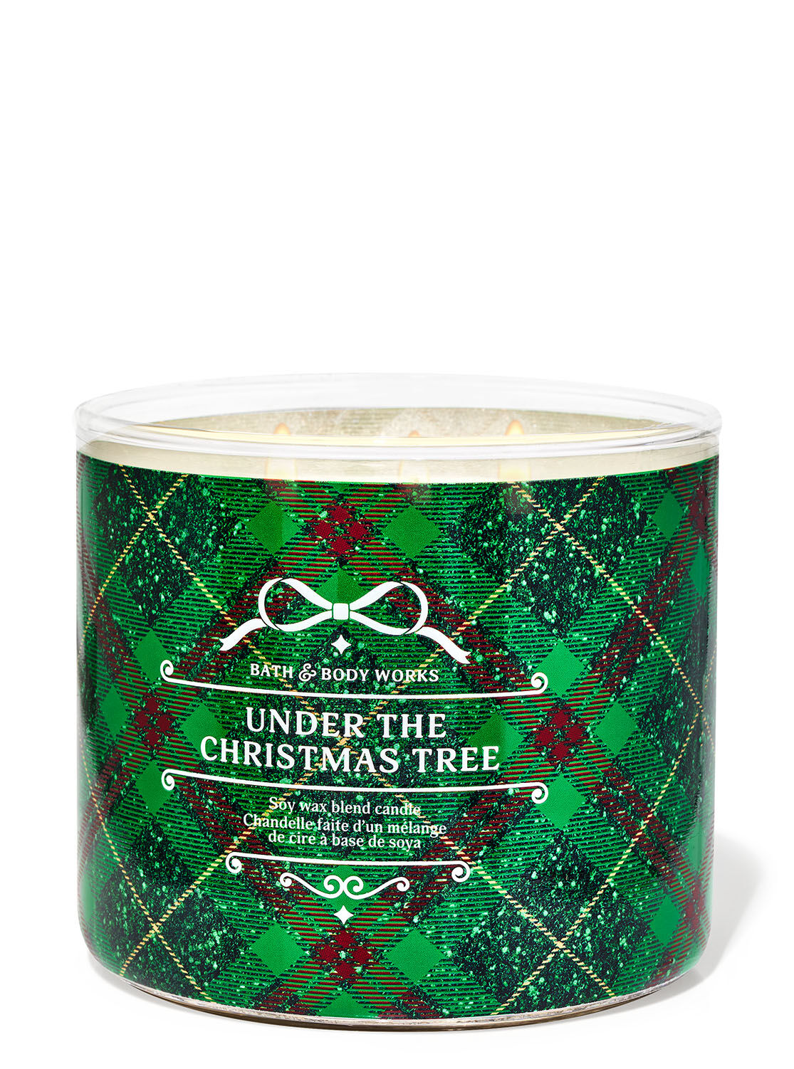 【新品未使用品♥】バスアンドボディワークス　キャンドル　3wick 新品 3-Wick Candle Under The Christmas Tree | Bath & Body Works Italy