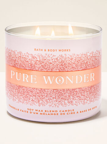 Pure Wonder Home Fragrance/Candles/3-wick candles Bath & Body Works1