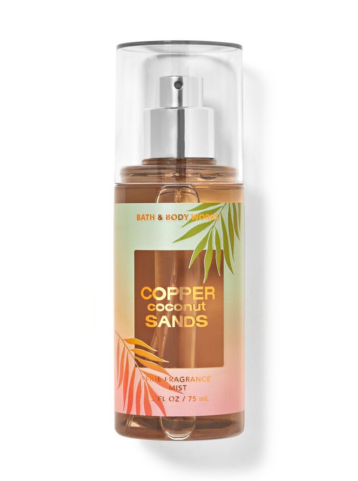 Copper Coconut Sands prodotti per il corpo fragranze corpo acqua profumata e spray corpo Bath & Body Works