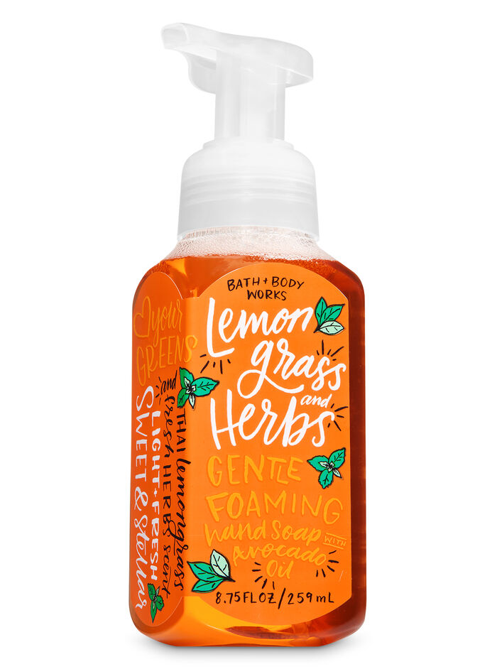 Lemongrass & Herbs Hand Soaps & Sanitizers/Featured/Hand care Bath & Body Works