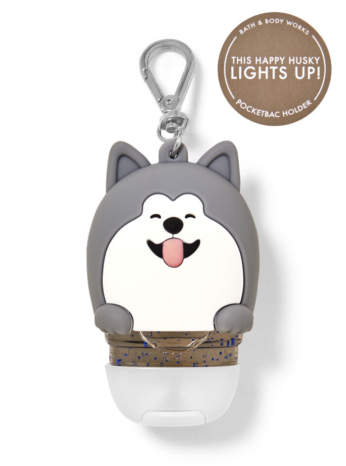 Light-Up Happy Husky fragrance PocketBac Holder