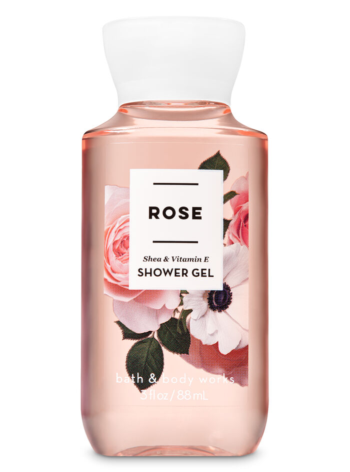Rose Body care/Featuring/Travel size Bath & Body Works