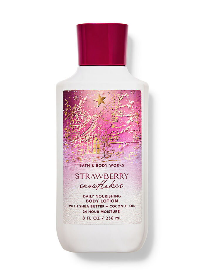 Strawberry Snowflakes Body care/Moisturizers/Body lotion Bath & Body Works