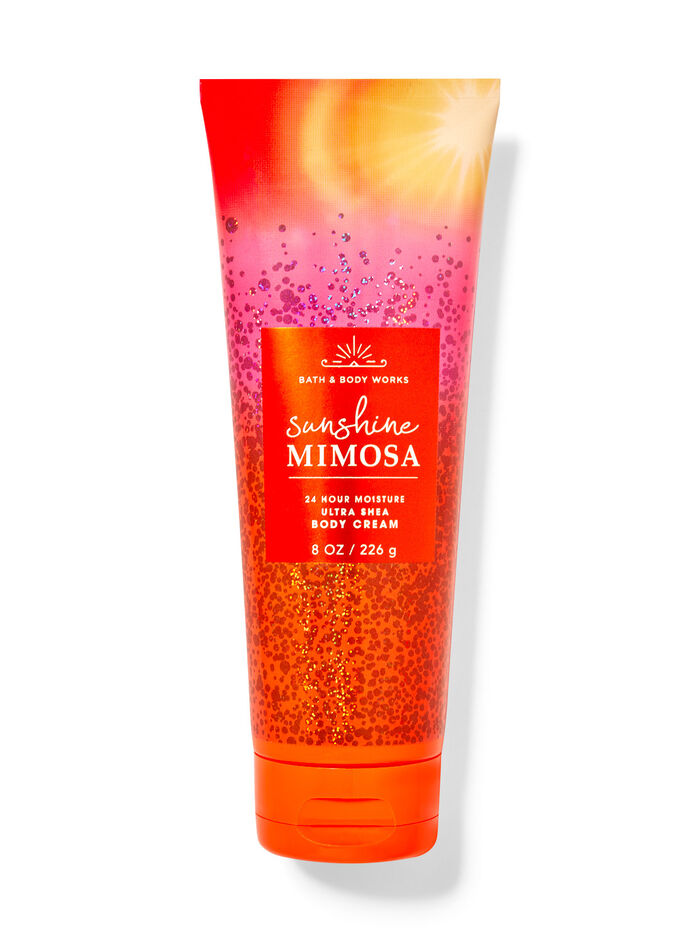 Sunshine Mimosa body care moisturizers body cream Bath & Body Works