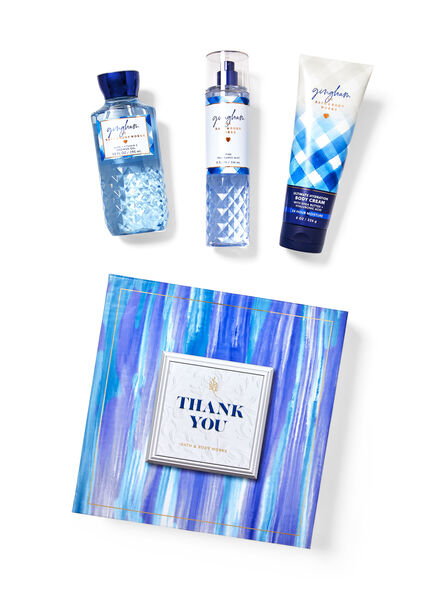 Gingham prodotti per il corpo set regalo cofanetti corpo Bath & Body Works