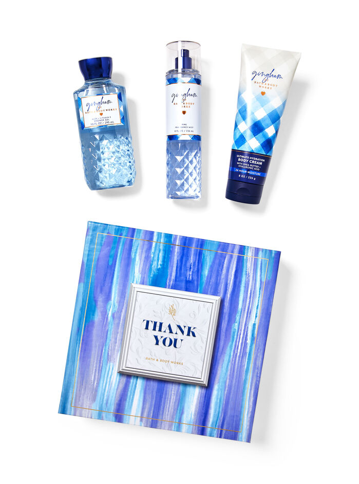 Gingham body care gift sets bodycare gift set Bath & Body Works