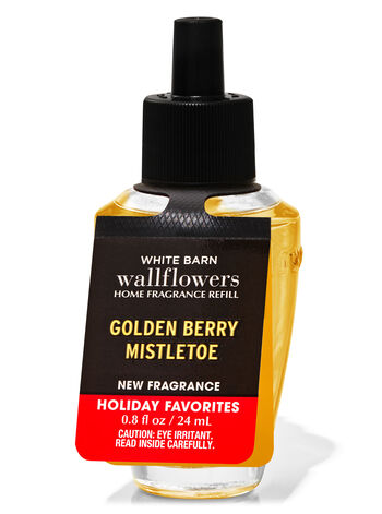 Golden Berry Mistletoe Home Fragrance/Home & Car Air fresheners/Wallflowers refill Bath & Body Works1