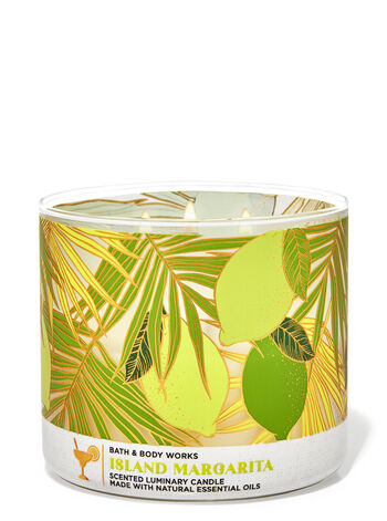 Island Margarita Home Fragrance/Candles/3-wick candles Bath & Body Works2