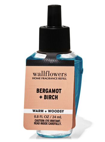 Bergamot &amp; Birch home fragrance home & car air fresheners wallflowers refill Bath & Body Works1