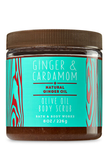 Ginger & Cardamom fragranza Olive Oil Body Scrub