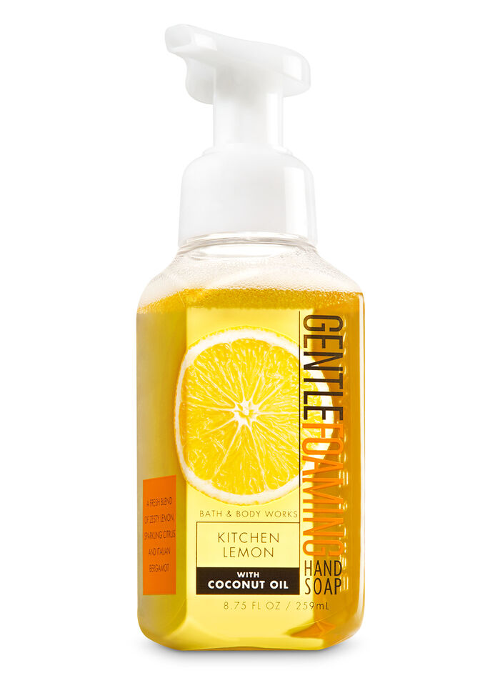 Kitchen Lemon saponi e igienizzanti mani in evidenza cura delle mani Bath & Body Works