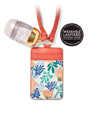 Wearable Floral ID Card Hand Soaps & Sanitizers/Hand sanitizers/Hand sanitizer holders Bath & Body Works1