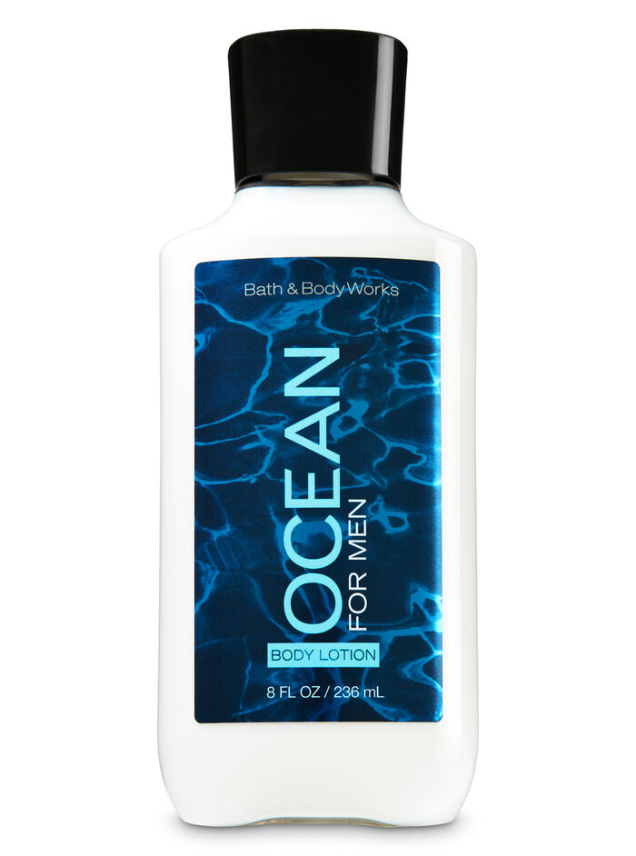 Ocean For Men uomo collezione uomo idratanti corpo uomo Bath & Body Works