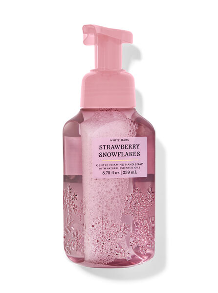 Strawberry Snowflakes fragranza Sapone delicato in schiuma mani