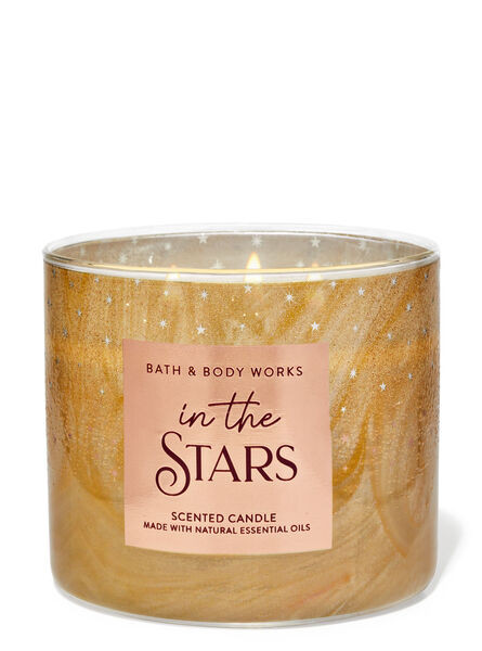 In The Stars home fragrance candles 3-wick candles Bath & Body Works