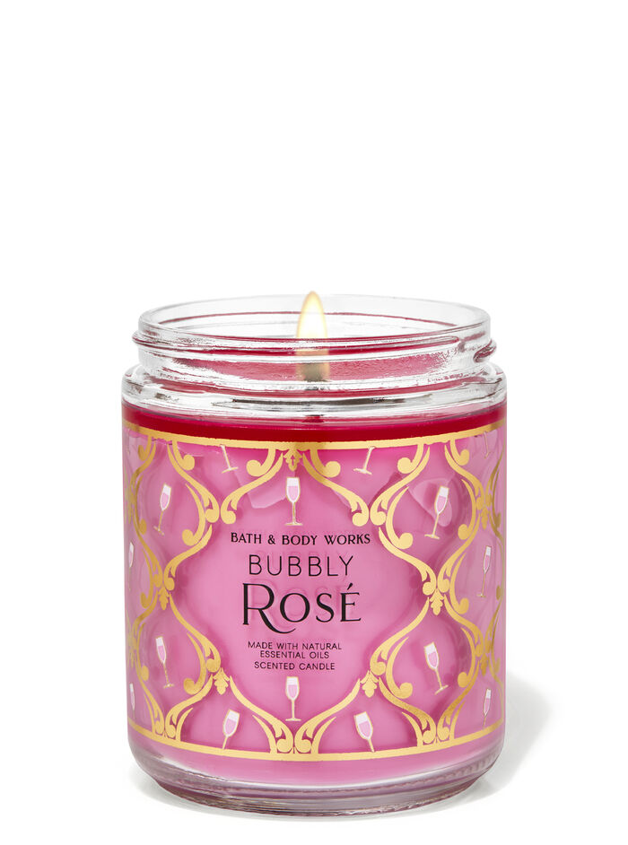 Bubbly Ros&eacute; Home Fragrance/Candles/1-wick candles Bath & Body Works
