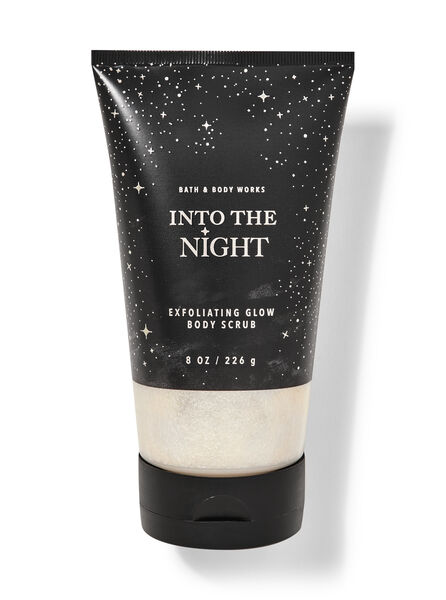 Into the Night fragrance Exfoliating Glow Body Scrub