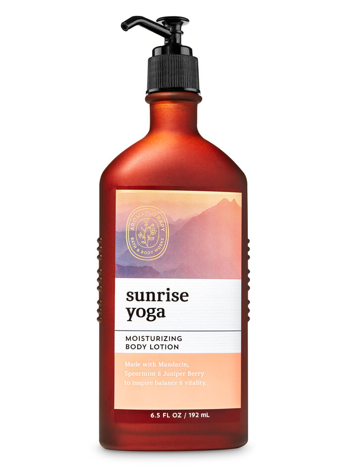 Sunrise Yoga PRODOTTI PER IL CORPO/AROMATHERAPY/Idratanti Corpo Aromatherapy Bath & Body Works