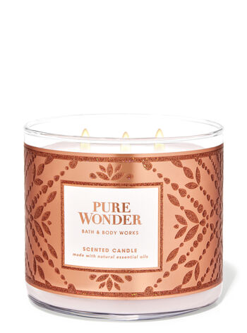 Pure Wonder Home Fragrance/Candles/3-wick candles Bath & Body Works1