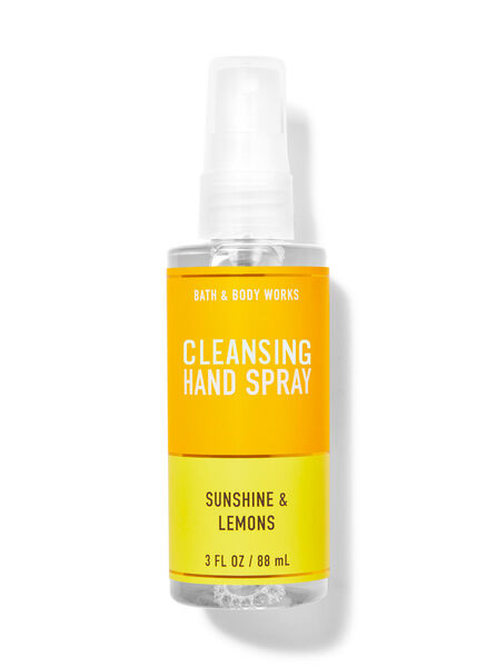Sunshine and Lemons fragranza Cleansing Hand Spray