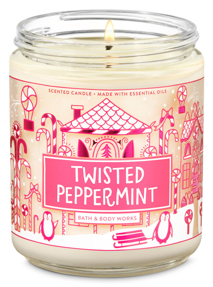 Twisted Peppermint Home Fragrance/Candles/All candles Bath & Body Works