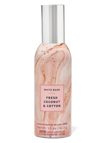 Fresh Coconut & Cotton Home Fragrance/Home & Car Air fresheners/Room sprays & mists Bath & Body Works1