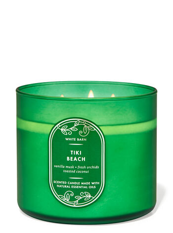 Tiki Beach fragrance 3-Wick Candle