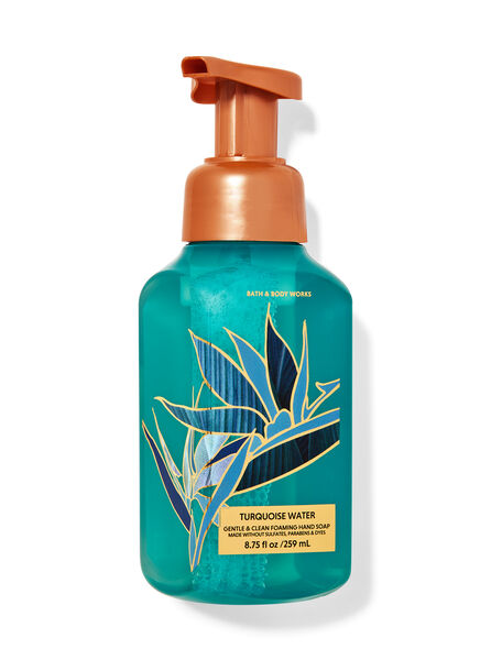 Turquoise Waters fragranza Sapone detergente delicato in schiuma mani