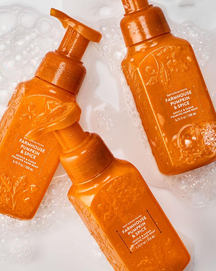 Farmhouse Pumpkin & Spice Hand Soaps & Sanitizers/Hand soaps/Foam soaps Bath & Body Works
